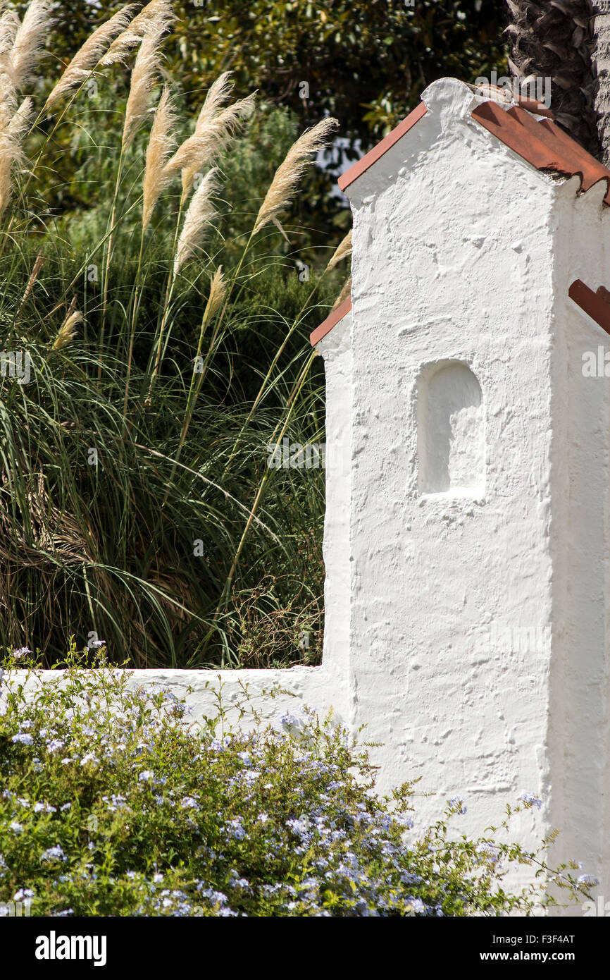 The grounds at Rancho Los Alamitos Historic Ranch and Gardens in the