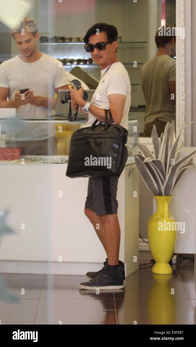 Bobby Trendy goes shopping in Beverly Hills Featuring: Bobby Trendy