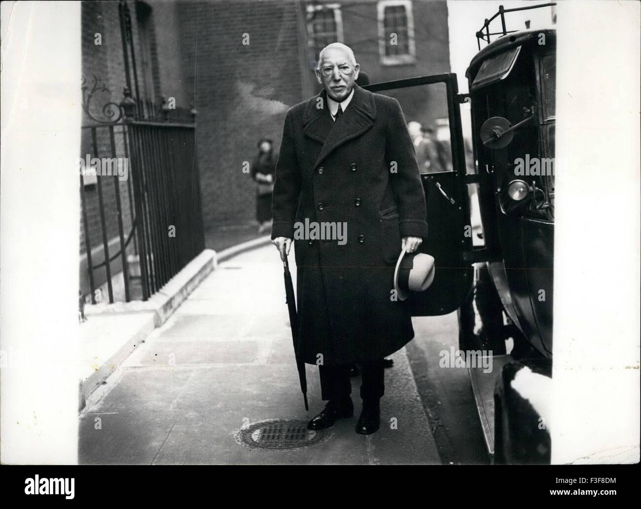 Lord Craigavon, Premier of Northern Ireland. 24th Feb, 1959. © Keystone Pictures USA/ZUMAPRESS