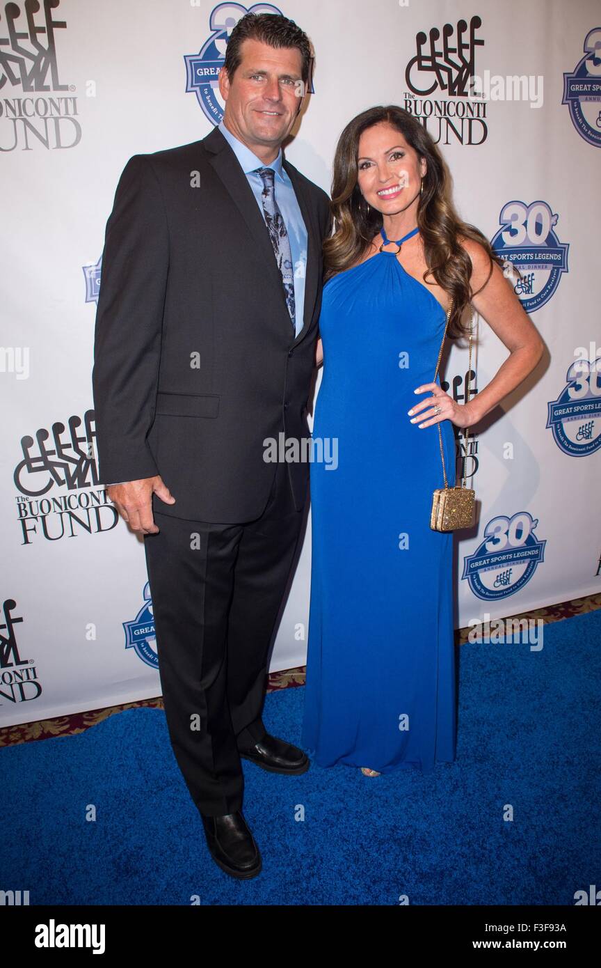 New York, NY, USA. 6th Oct, 2015. Scott Erickson, Lisa Guerrero at