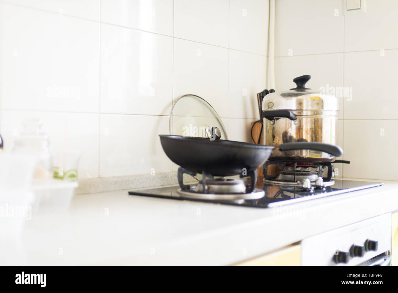 typical Chinese kitchen Stock Photo Alamy