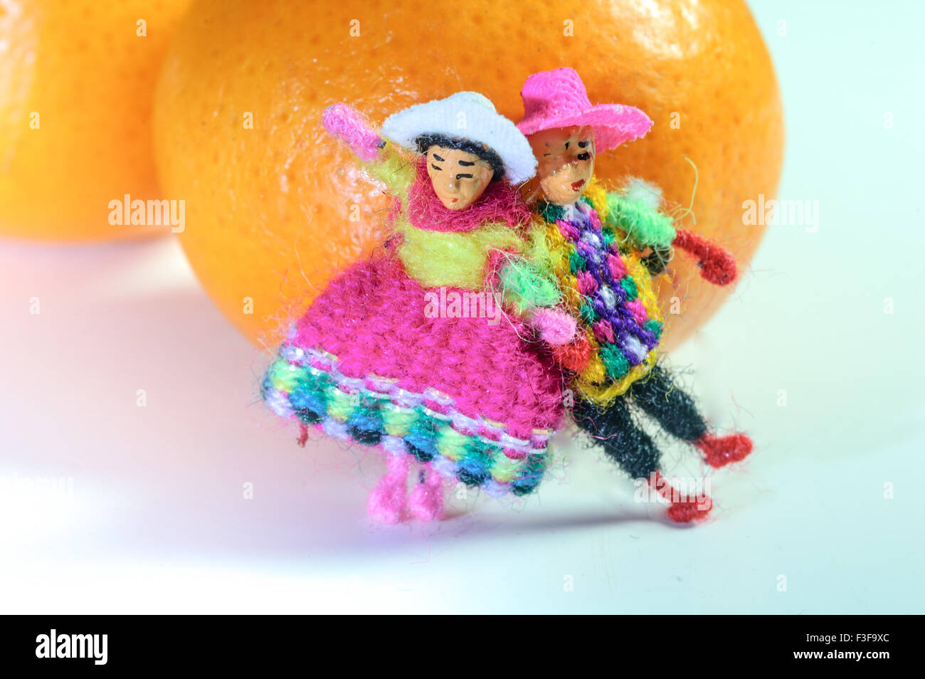 Peruvian Doll S,ouvenir, ormement ,stuff Stock Photo