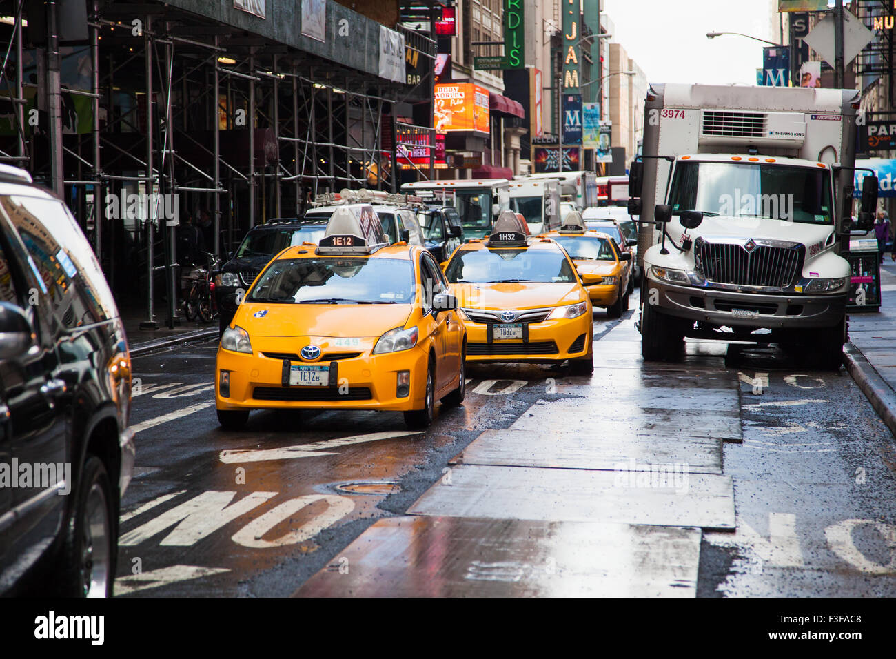 Street scene in New York City Stock Photo - Alamy