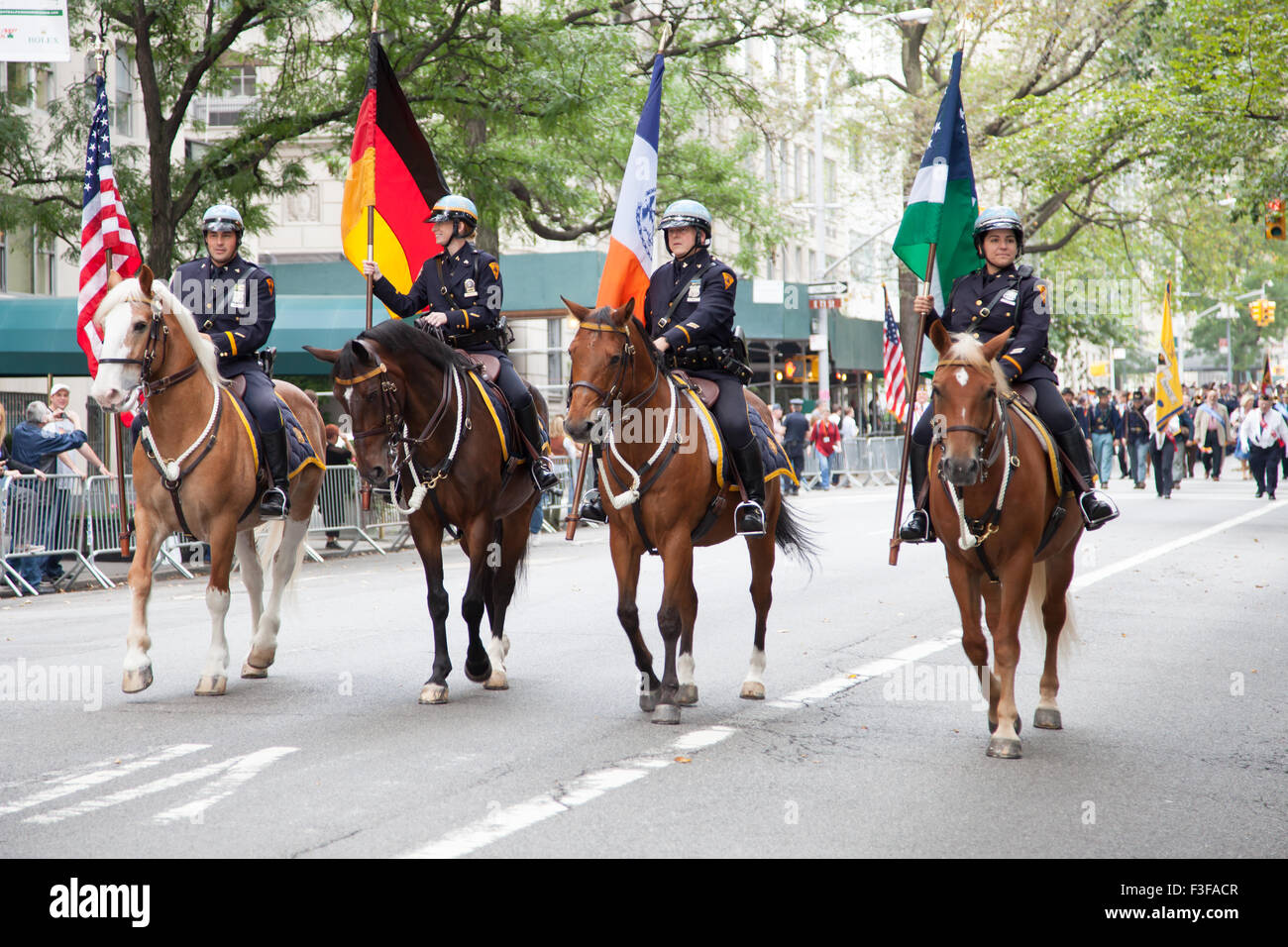 2014 German American Steuben Parade on Fifth Avenue in New York City