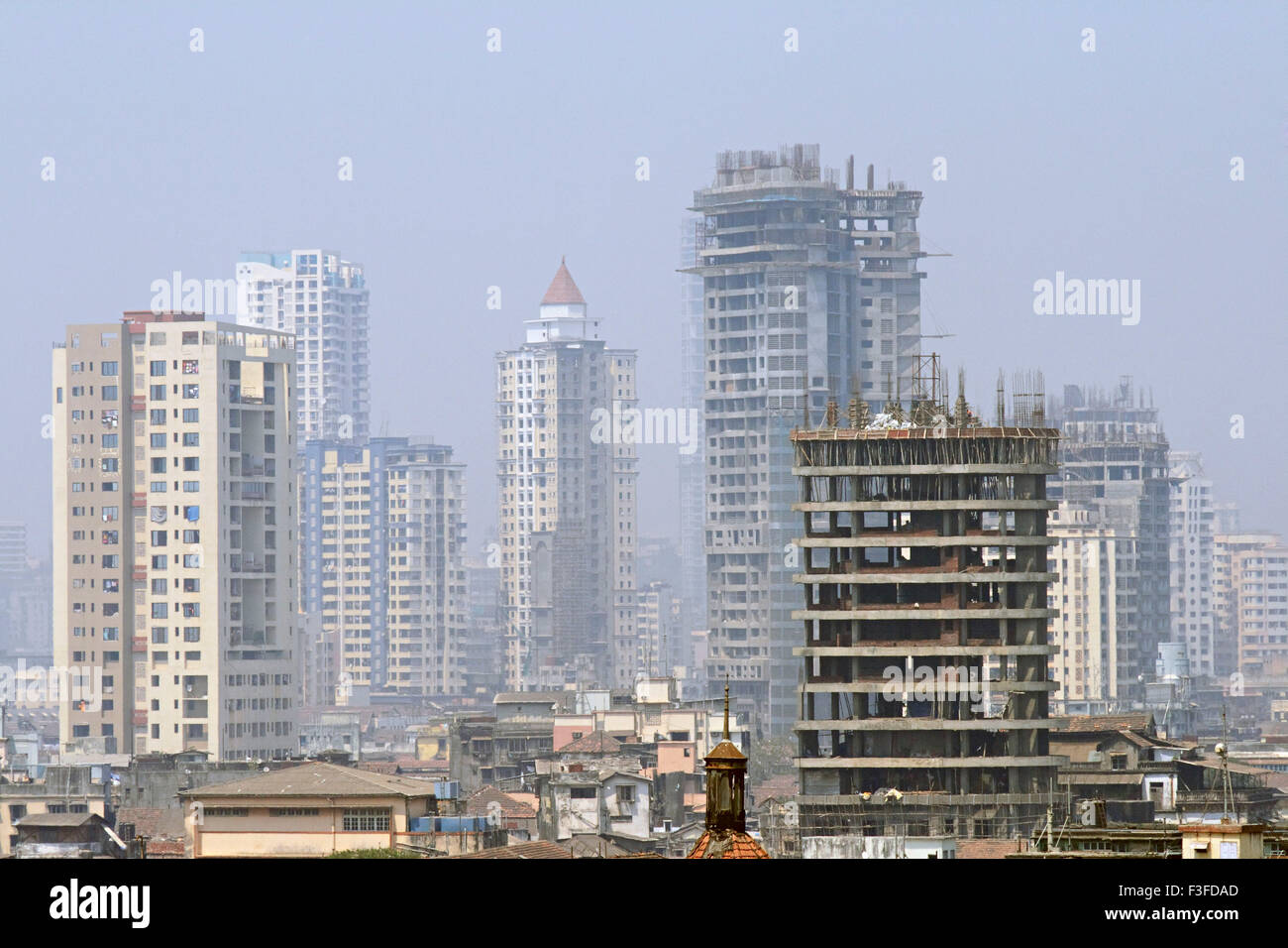Building under construction ; Bombay ; Mumbai ; Maharashtra ; India ; Asia Stock Photo Alamy