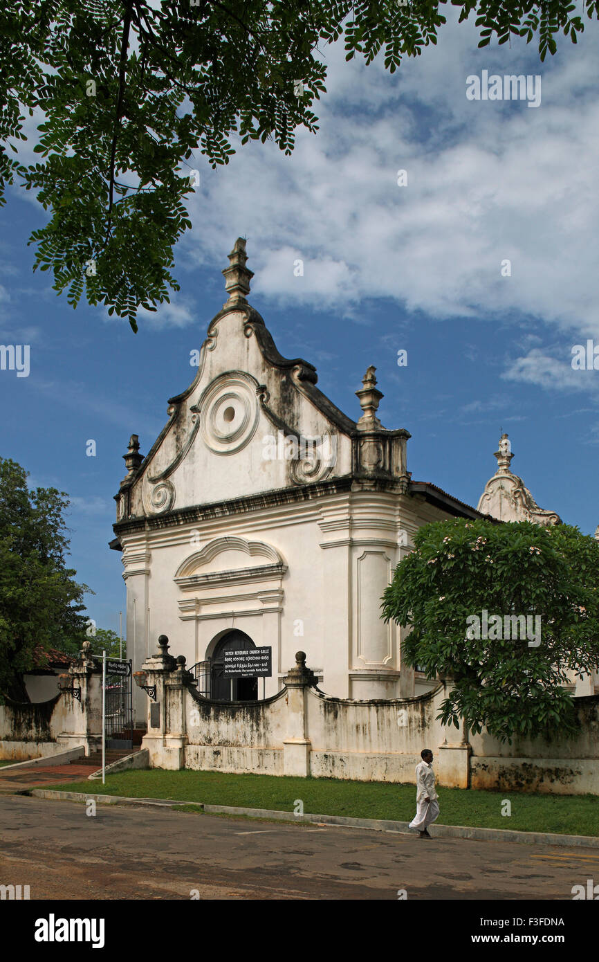 World heritage (colonial heritage) gale built by Dutch ad 1663 ; Sri Lanka Stock Photo