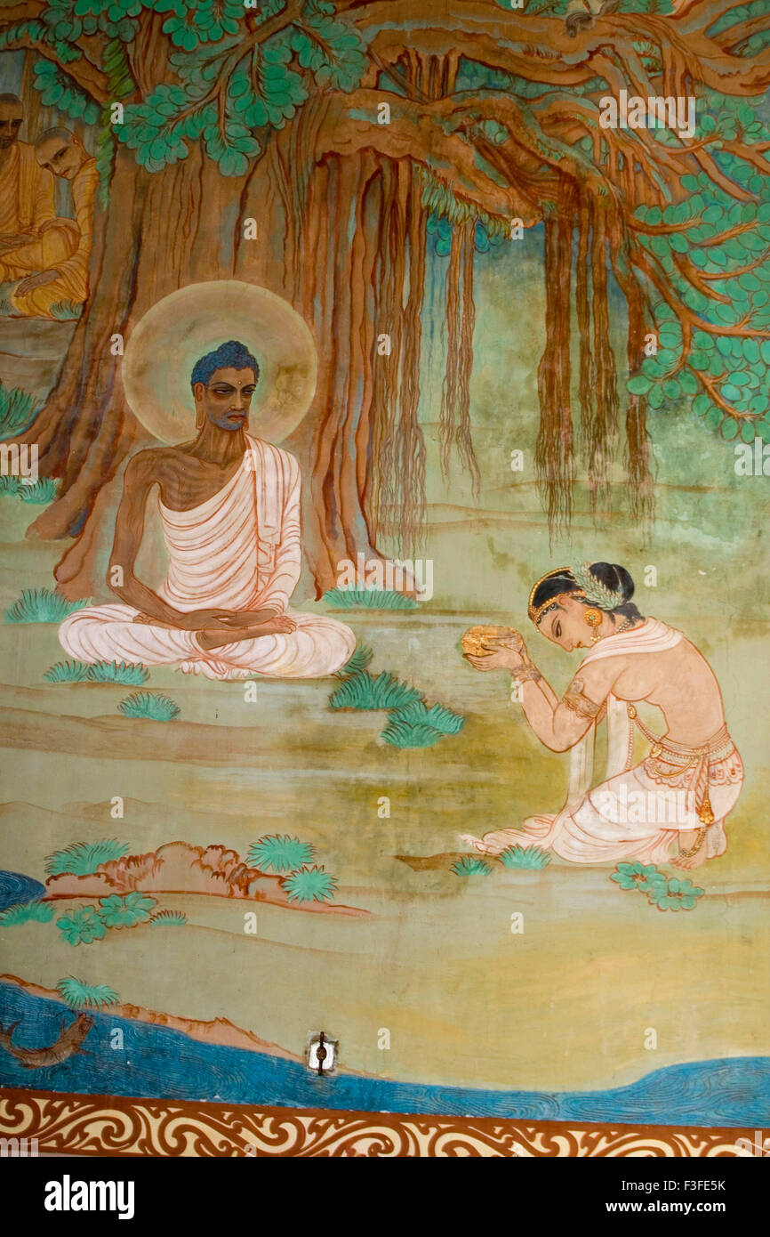 Gautama buddha painting hires stock photography and images Alamy