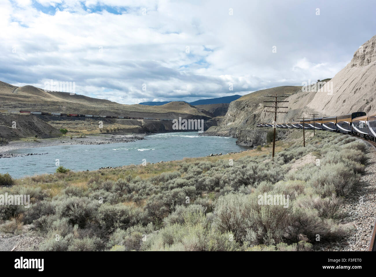 Rocky mountaineer train hi-res stock photography and images - Alamy