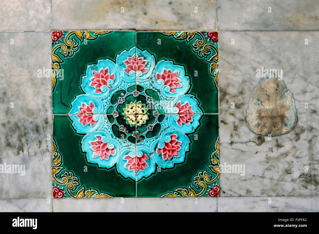 Japanese tiles ; Poona ; Pune ; Maharashtra ; India ; Asia ; Asian