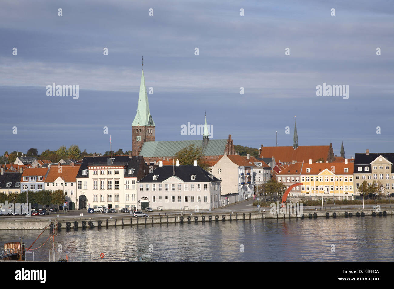 Tourist place and beautiful town ; Helsingor ; Denmark Scandinavia Stock Photo