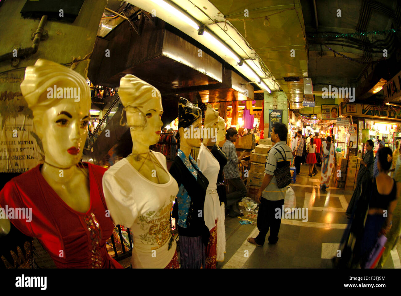 Readymade garment shop ; Calcutta ; Kolkata ; West Bengal ; India ; Asia Stock Photo