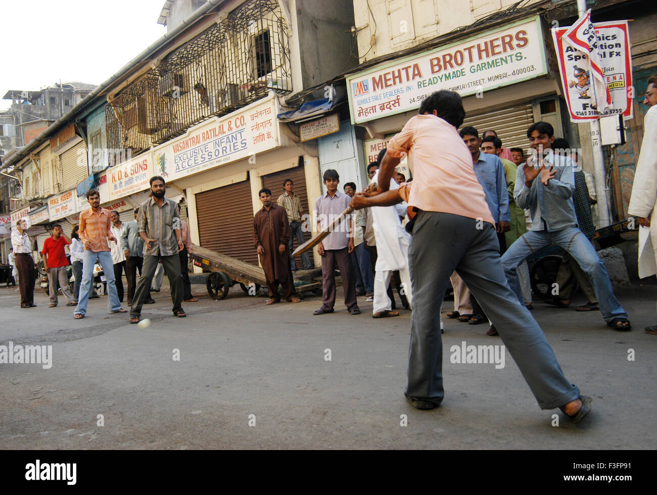 Traders go on strike to protest against proposed VAT (Value Added Tax) ; Bombay Mumbai ; Maharashtra ; India Stock Photo