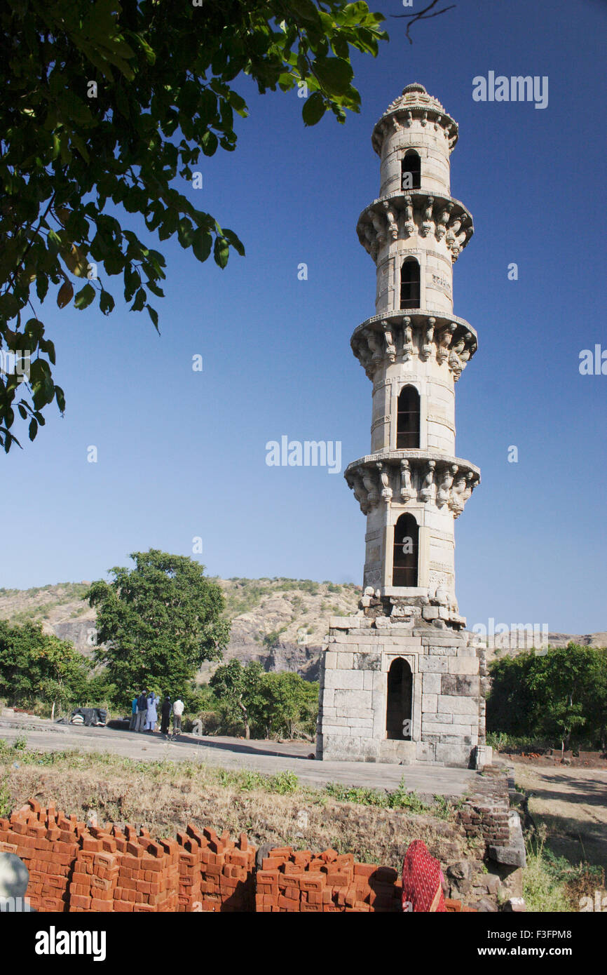 Ek Minar Ki Masjid ; Halol ; Gujarat ; India Stock Photo