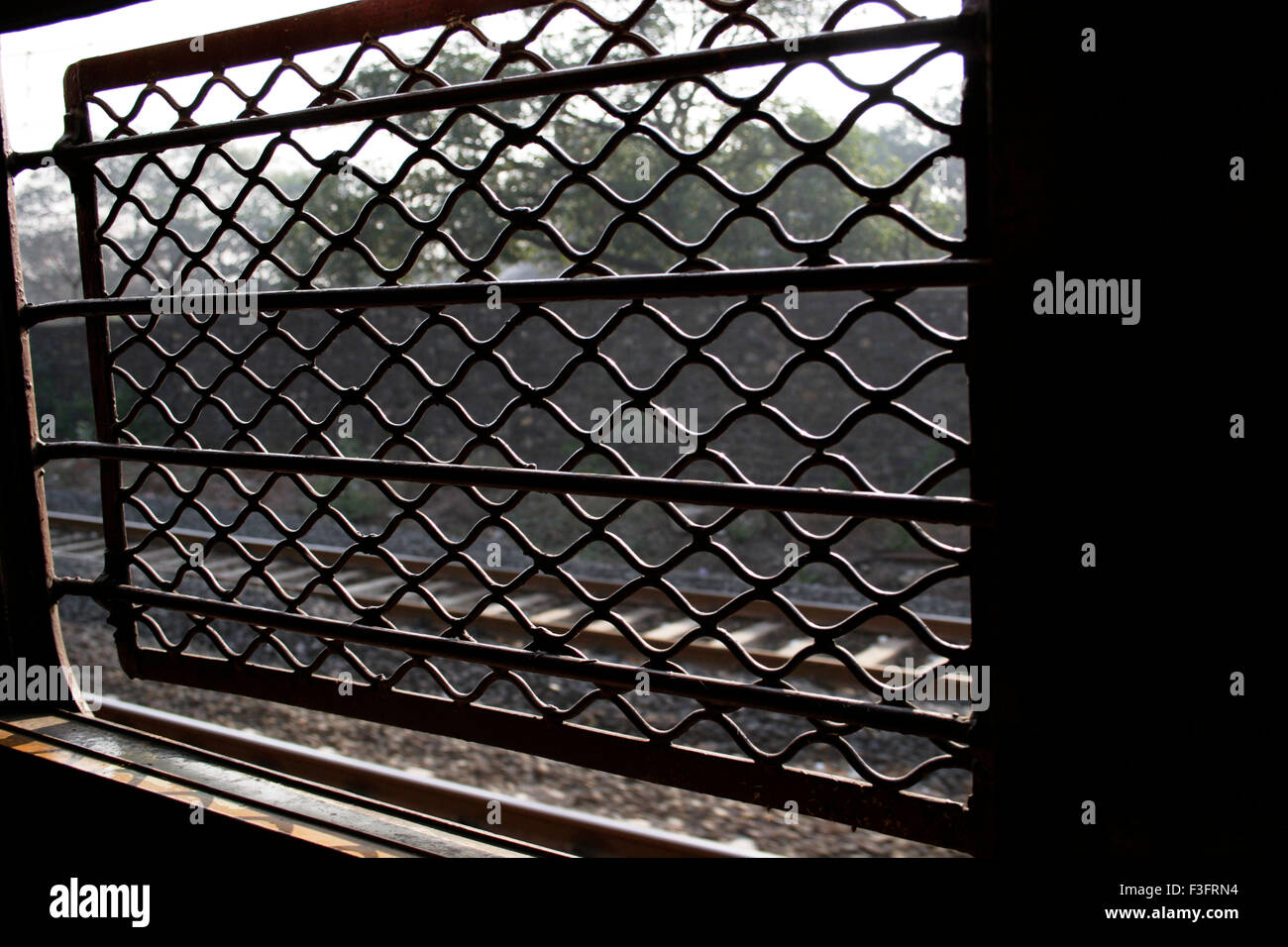 Metal window grill hi-res stock photography and images - Alamy