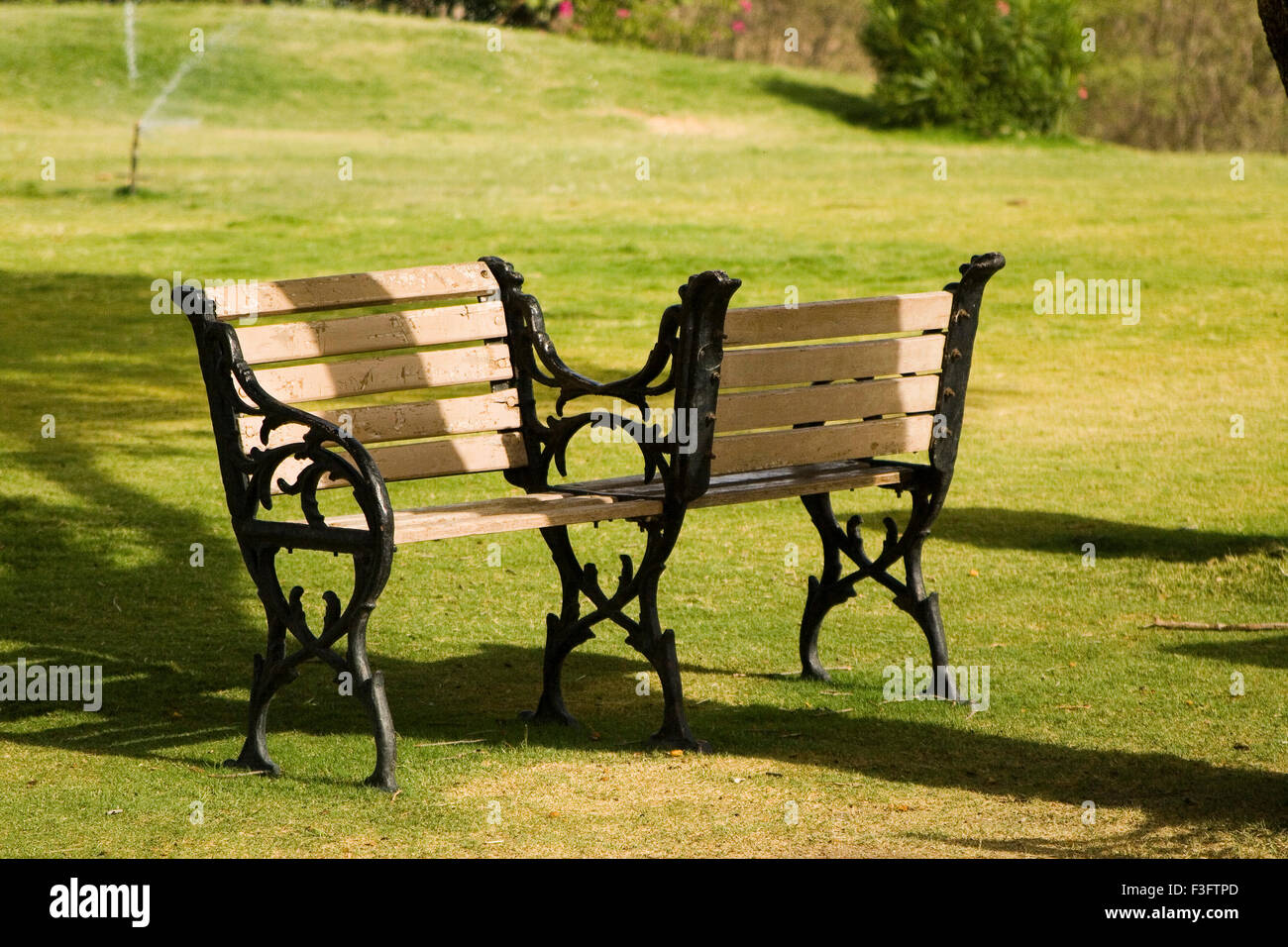 love bench , India , asia Stock Photo