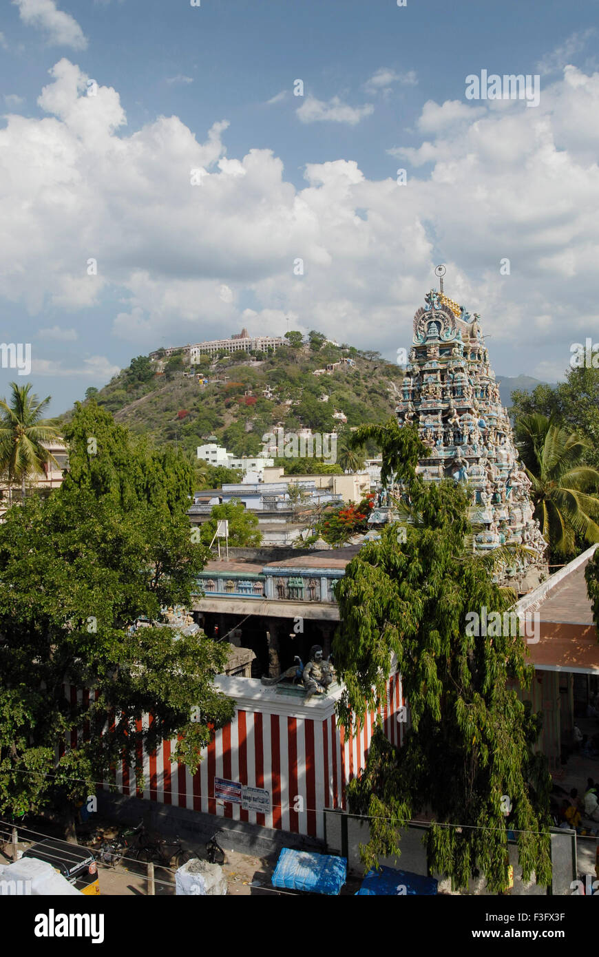 Thiru Avinankudi Temple ; Palani temple hill is background ; Tamil Nadu ;  India Stock Photo - Alamy