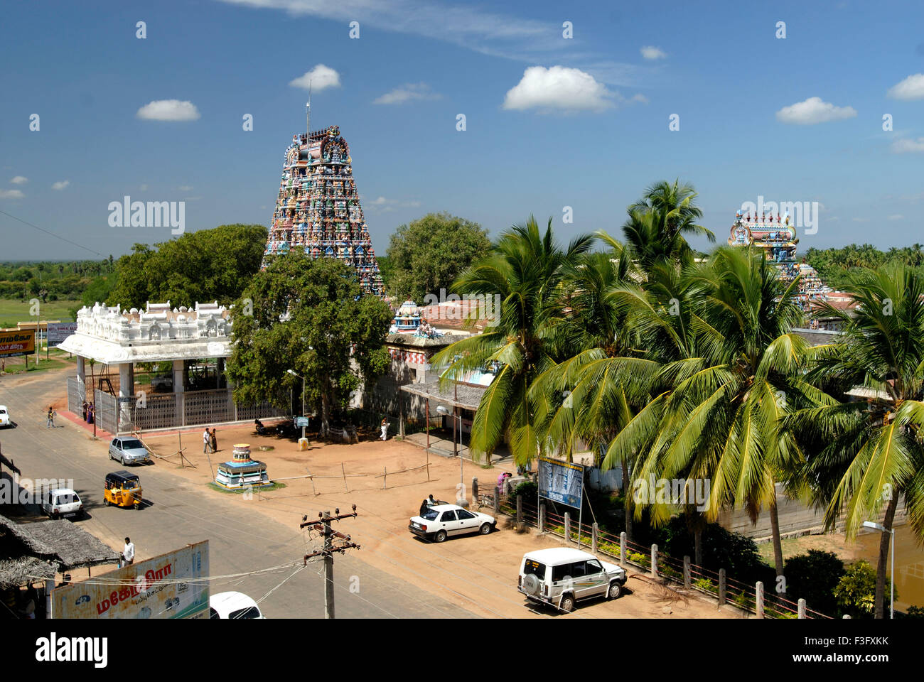 Sri Karpagavinayagar temple rock cut temple Karaikudi Madurai road ...