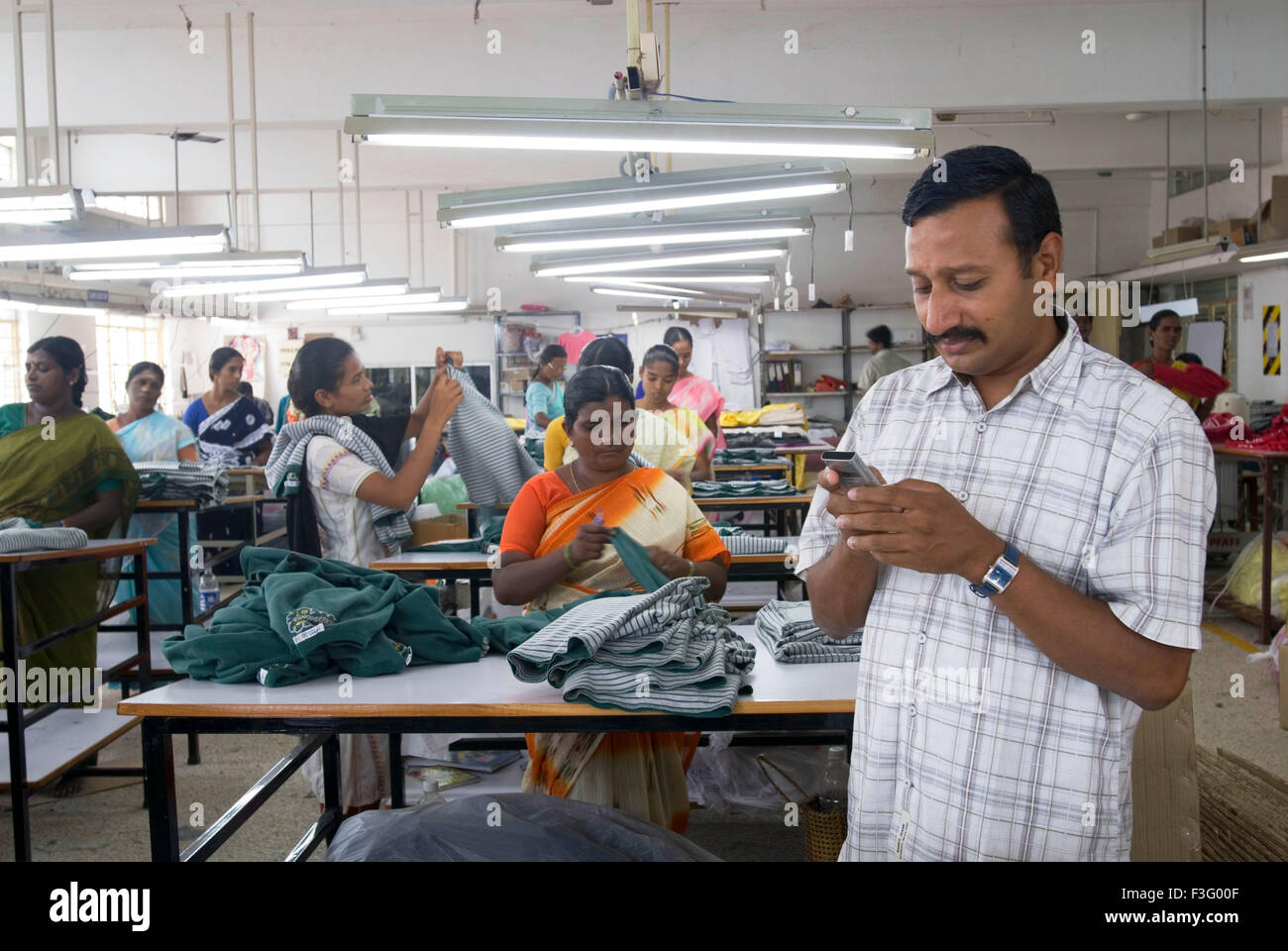 Garment industry ; Tirupur ; Tamil Nadu ; India Stock Photo Alamy