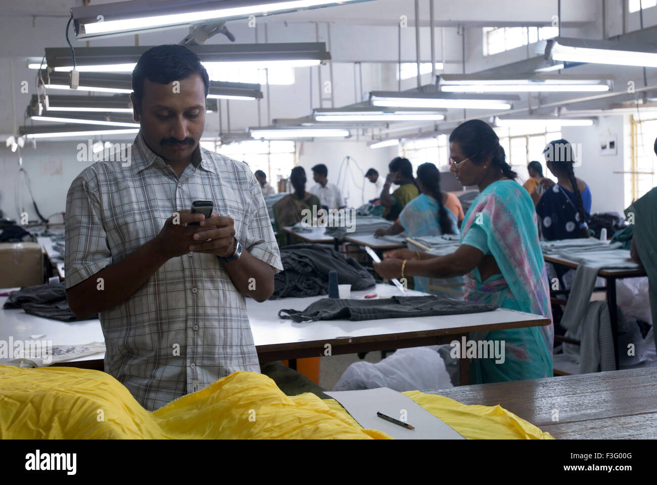 Garment industry ; Tirupur ; Tamil Nadu ; India Stock Photo Alamy