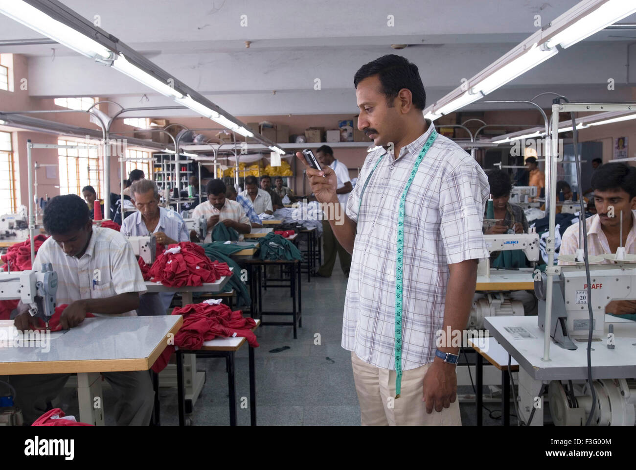Garment industry ; Tirupur ; Tamil Nadu ; India Stock Photo Alamy