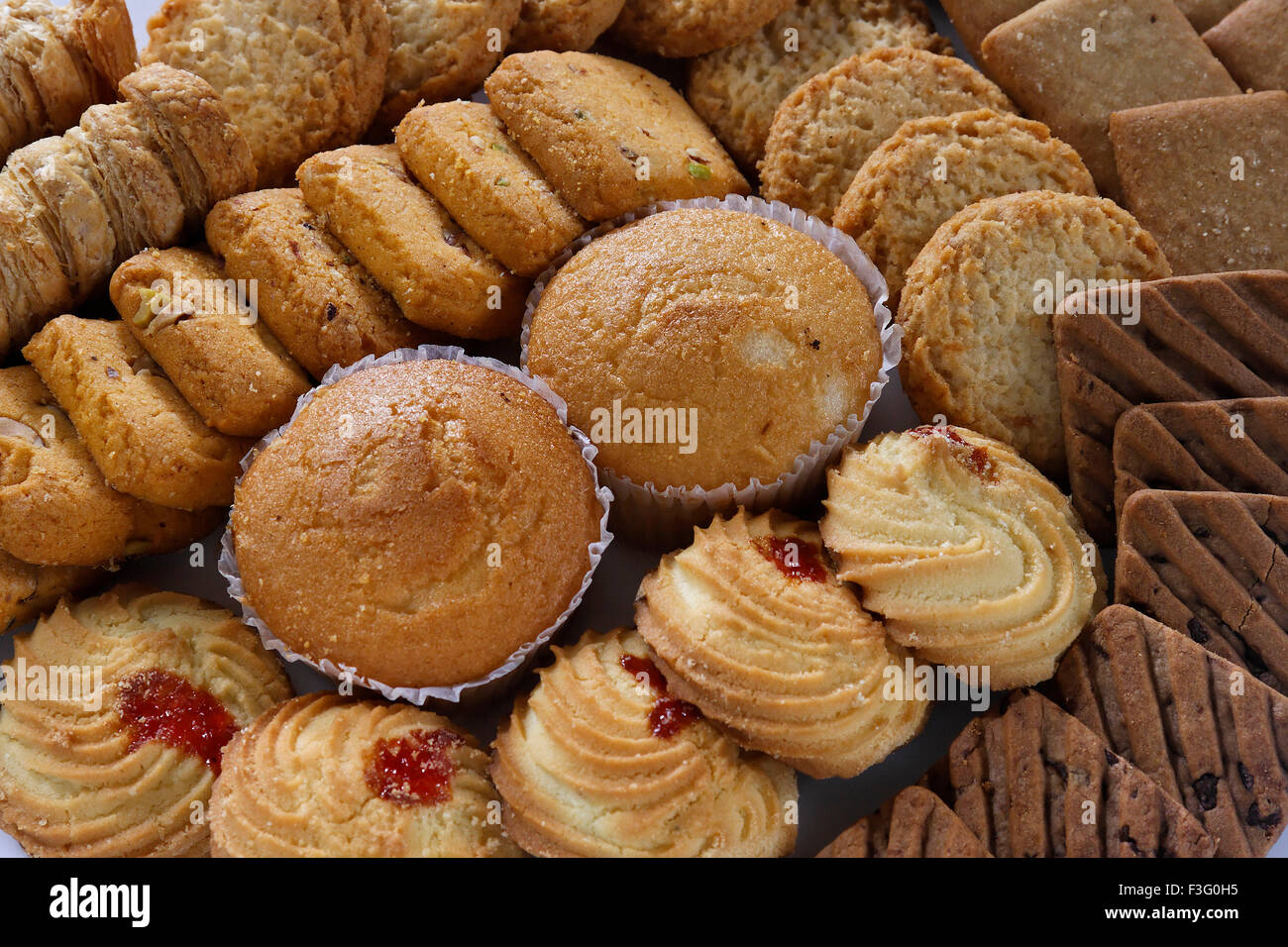 Bakery products ; India ; Asia Stock Photo - Alamy