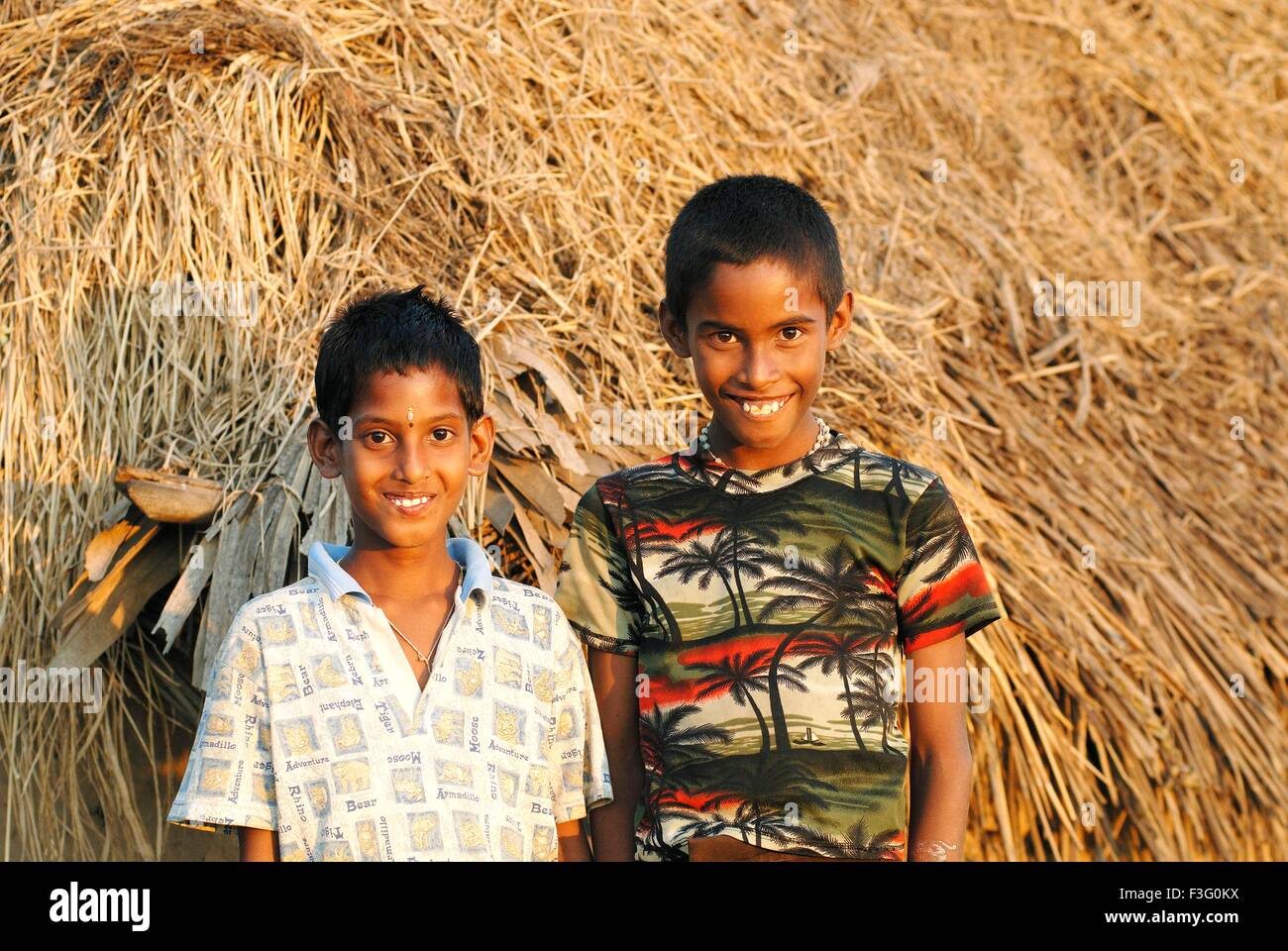 Rural children near Vadalur ; Tamil Nadu ; India NO MR Stock Photo - Alamy