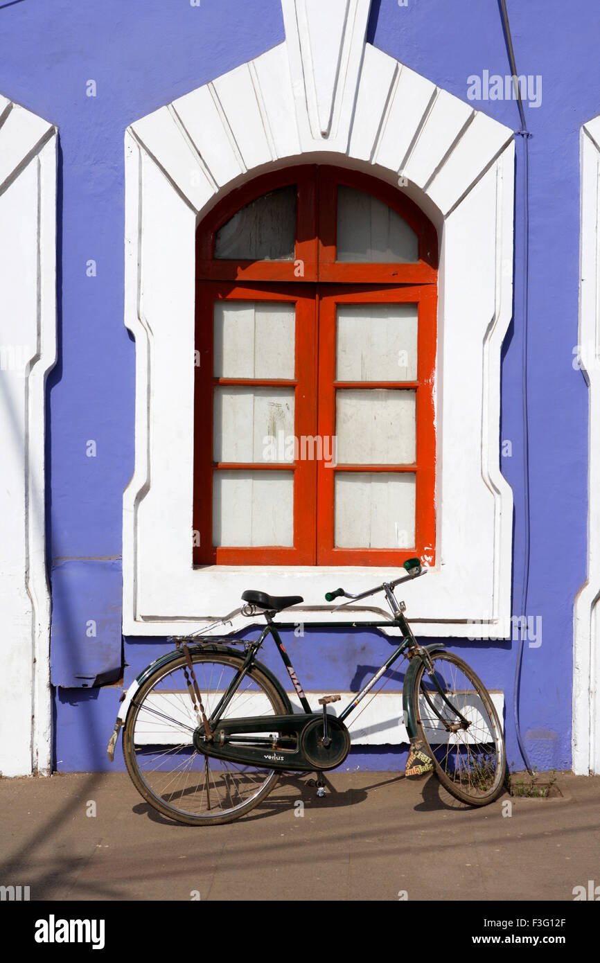 Cycle ; Panaji ; Goa ; India Stock Photo Alamy
