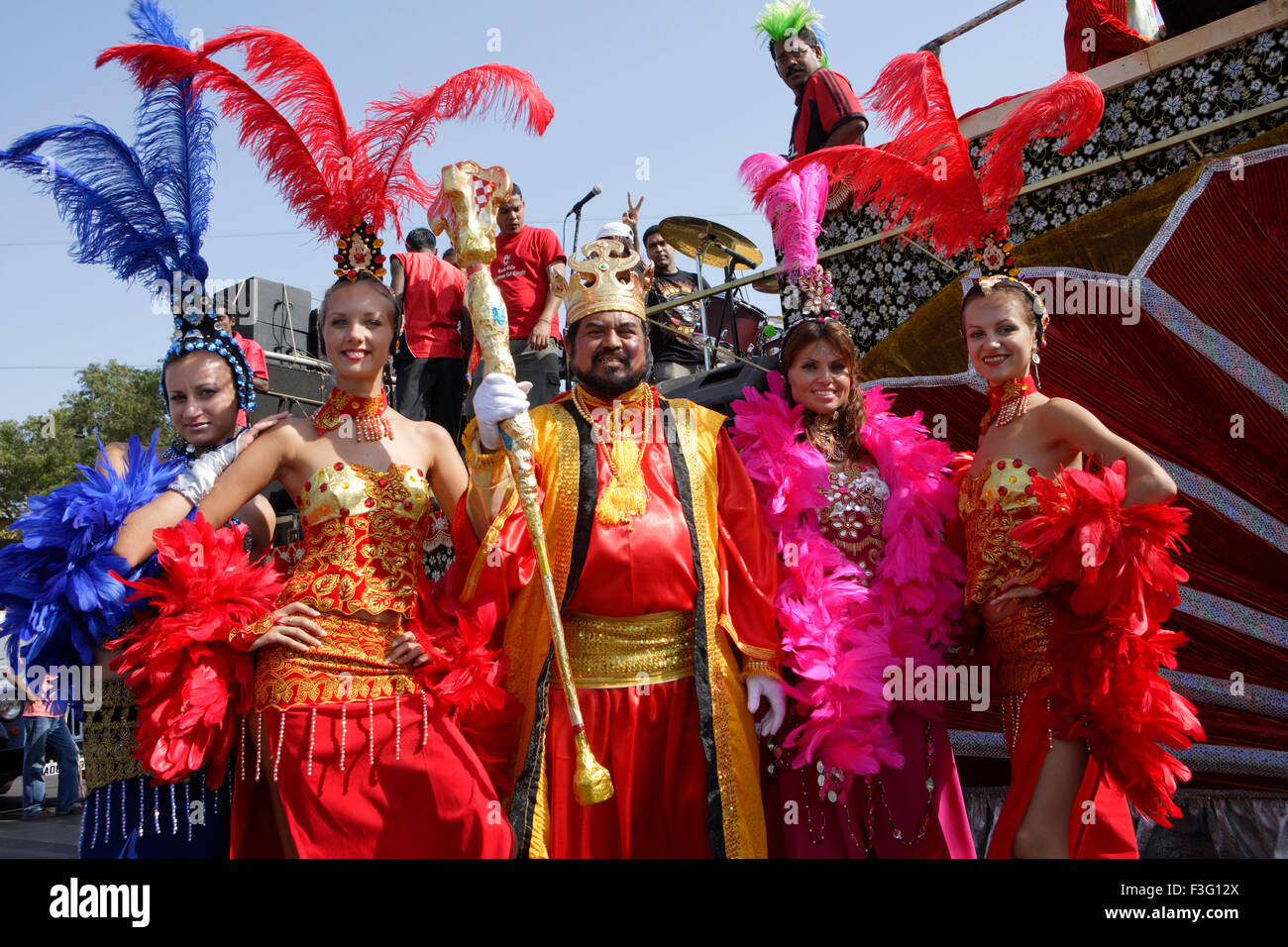 Goa Carnival festival ; Panaji ; Goa ; India - mbt 111413 Stock Photo