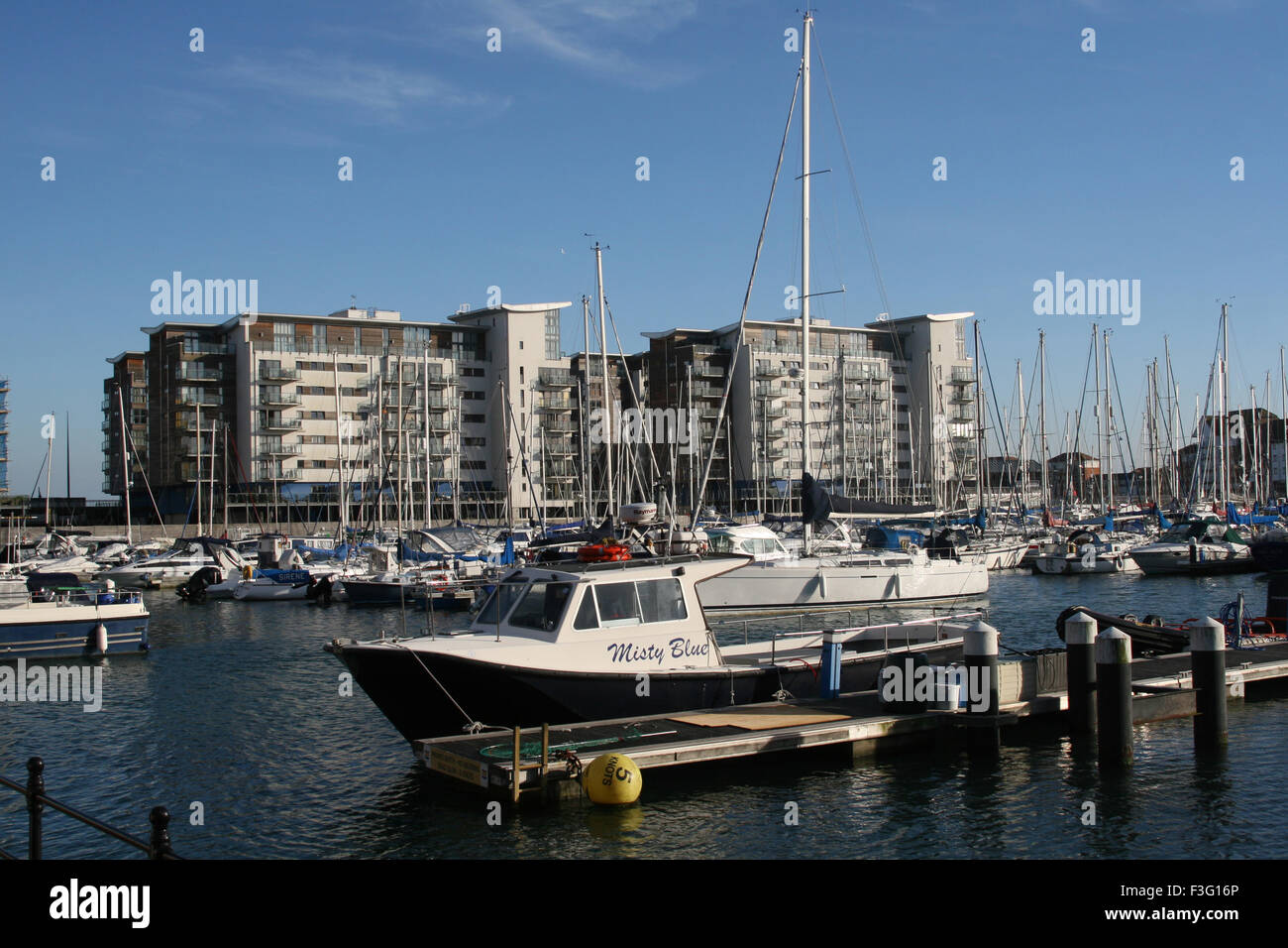 eastbourne sussex england sovereign harbour Stock Photo Alamy