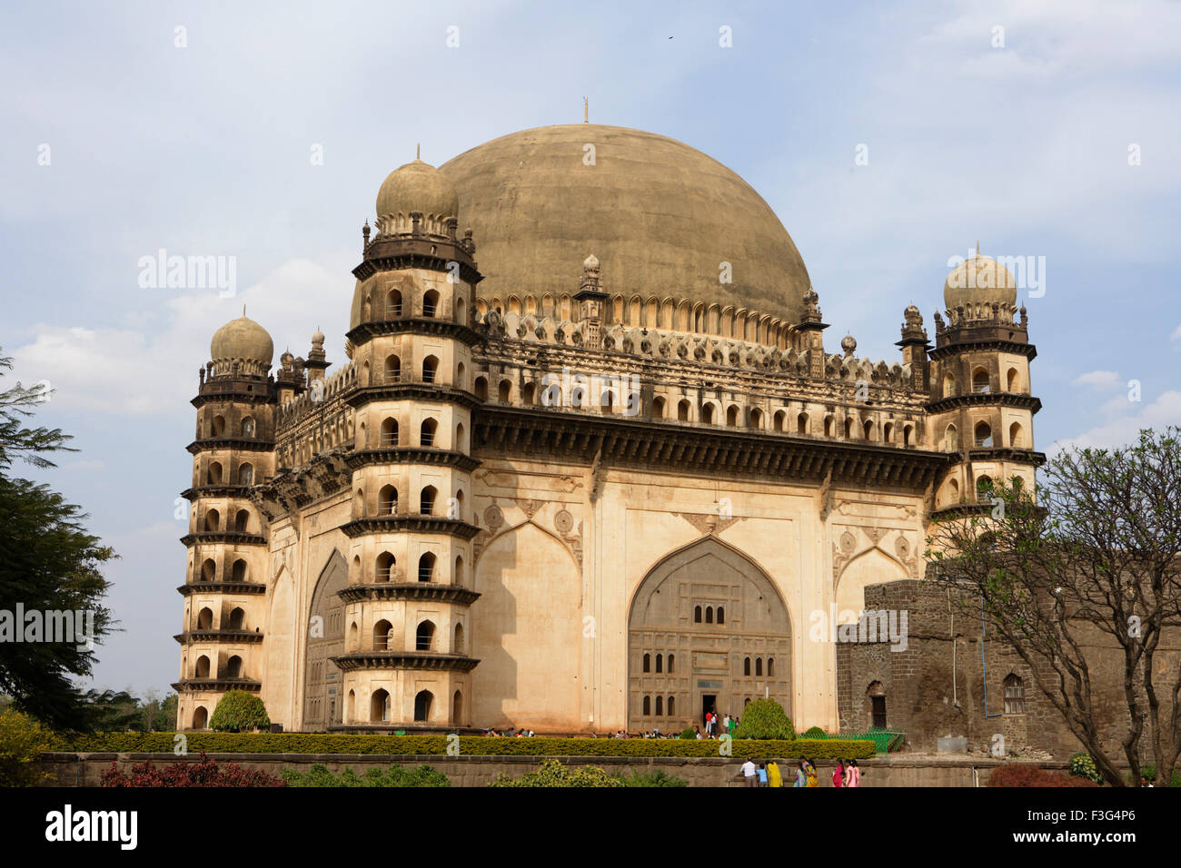 Gol Gumbaz ; built in 1659 ; Mausoleum of Muhammad Adil Shah ii 1627 57 Bijapur Karnataka Stock Photo