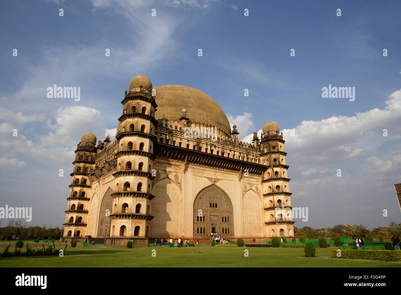 Gol Gumbaz ; built in 1659 ; Mausoleum of Muhammad Adil Shah ii 1627 57 Bijapur ; Karnataka ; India Stock Photo