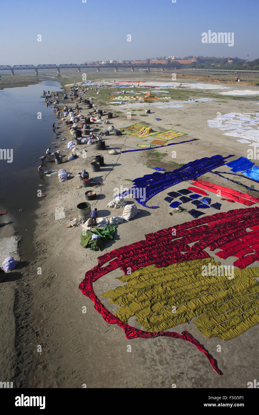 Yamuna river agra pollution hi-res stock photography and images - Alamy