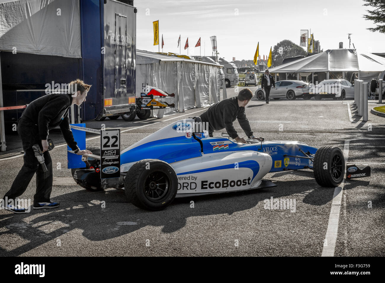 Msa formula ford paddock snetterton hi-res stock photography and images ...