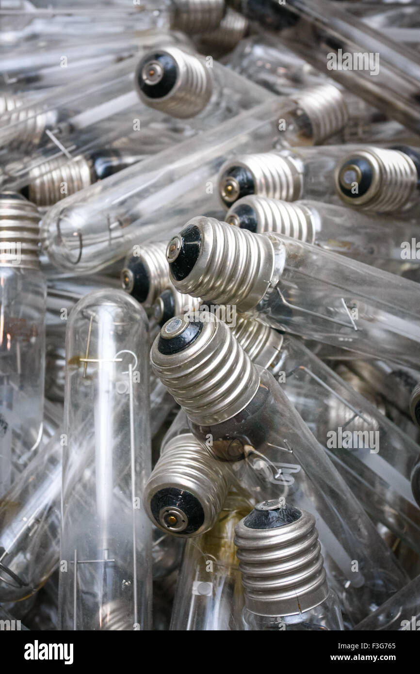 Modern electronic waste for recycling or safe disposal, any logos and brand names have been removed. Great for recycle and envir Stock Photo