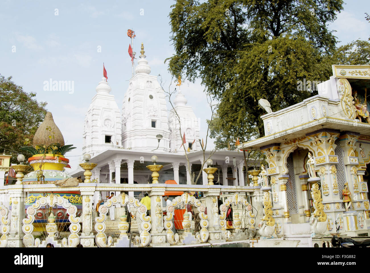 Khajrana Ganesh Temple Built By Rani Ahilya Bai At Indore Madhya 
