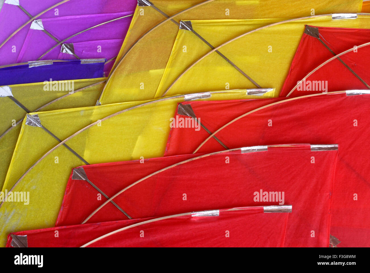 Colourful kites for celebrating Makara Sankranti Festival ; Bombay now
