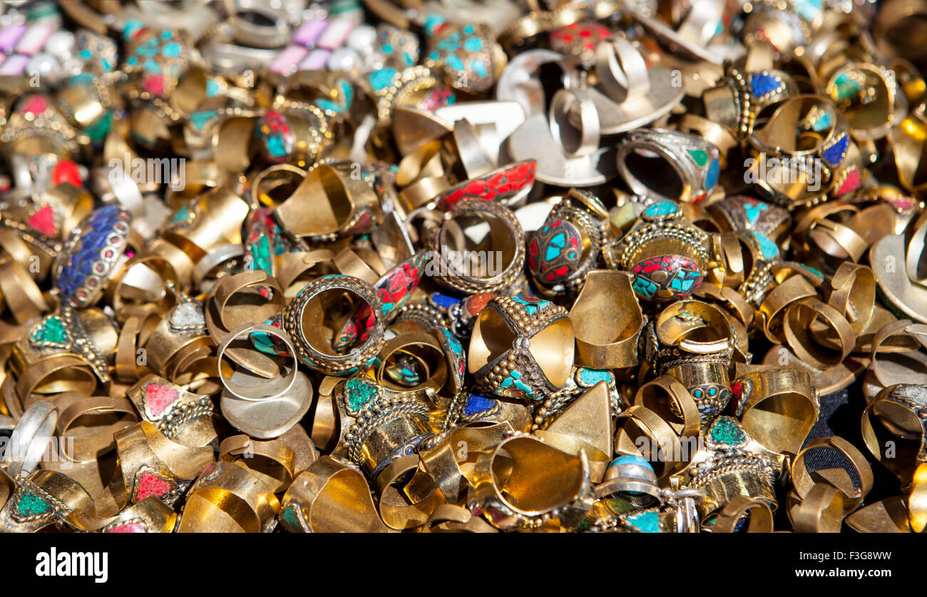 Jewelry at street market hi-res stock photography and images - Alamy