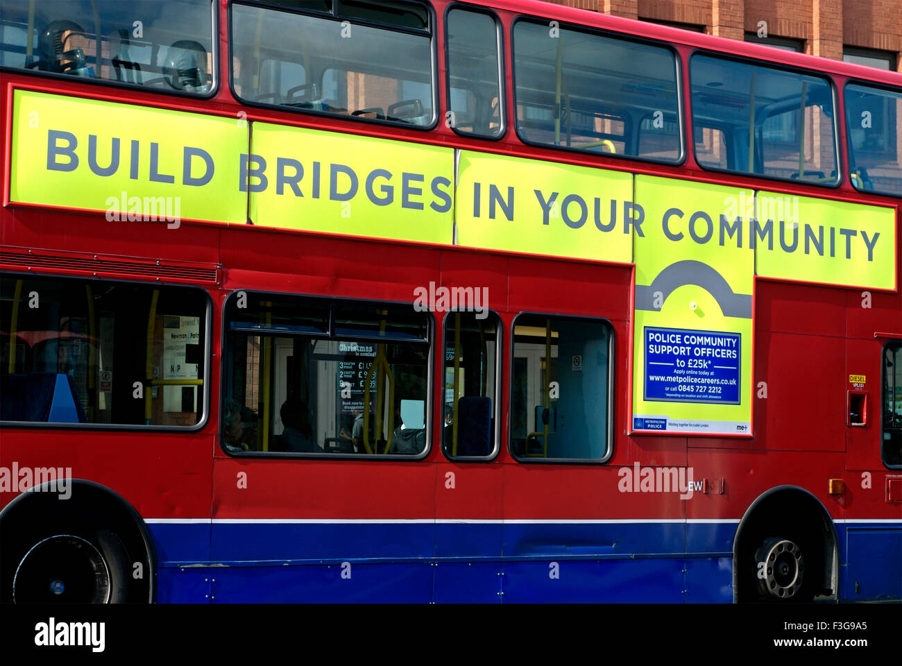 London Bus ; London ; England ; United Kingdom ; UK Stock Photo