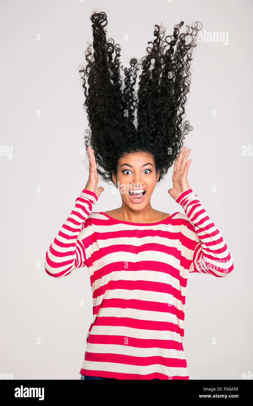Black african woman crying hi-res stock photography and images - Alamy