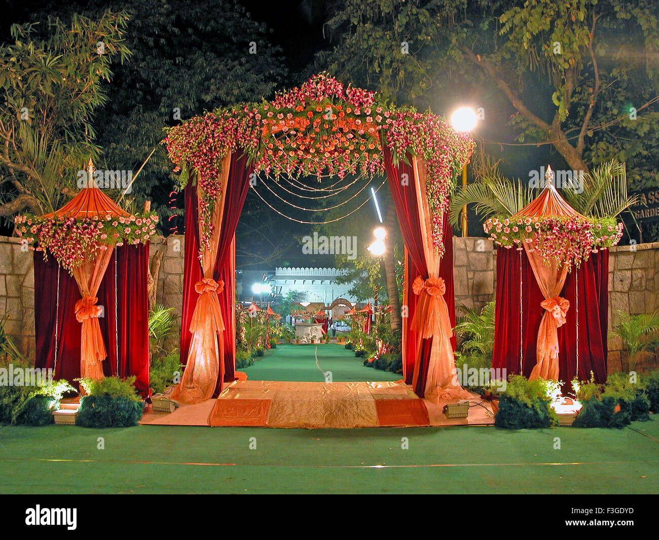 View of a wedding decoration India Stock Photo 88258001 View of a wedding decoration India Stock Photo 88258001