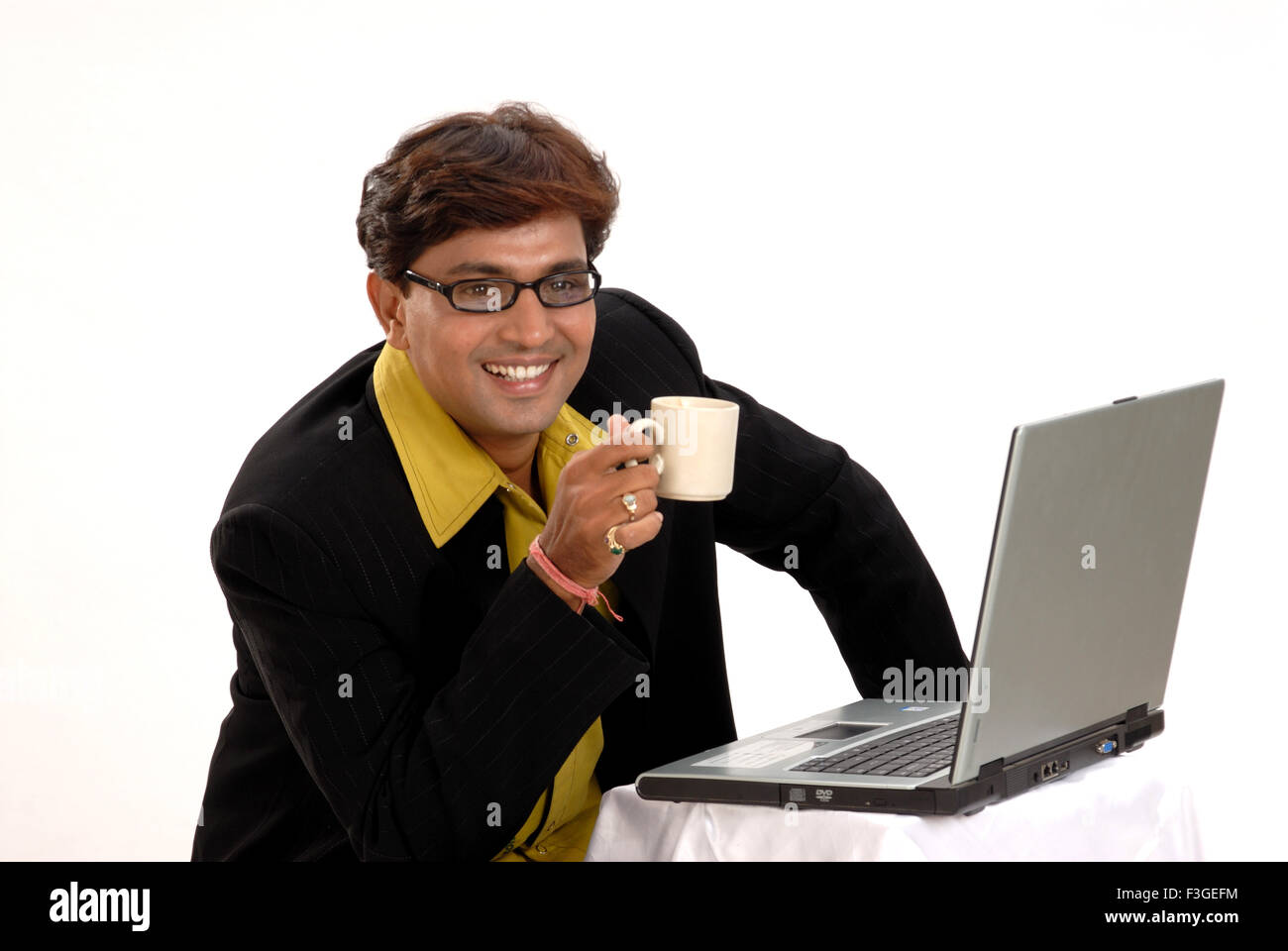 Indian man business suit hi-res stock photography and images - Alamy