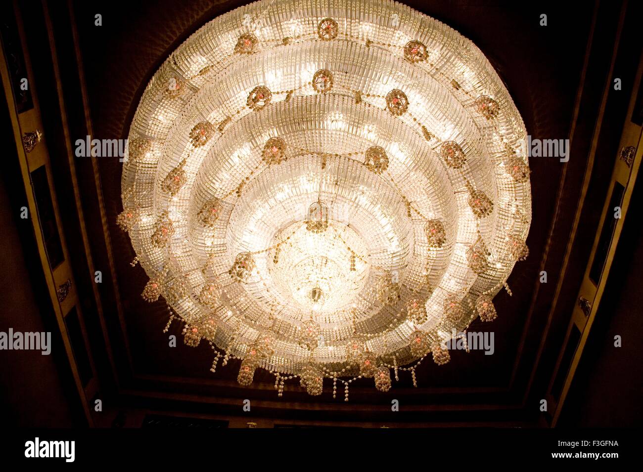ceiling lamp ; Calcutta Kolkata ; West Bengal ; India Stock Photo Alamy