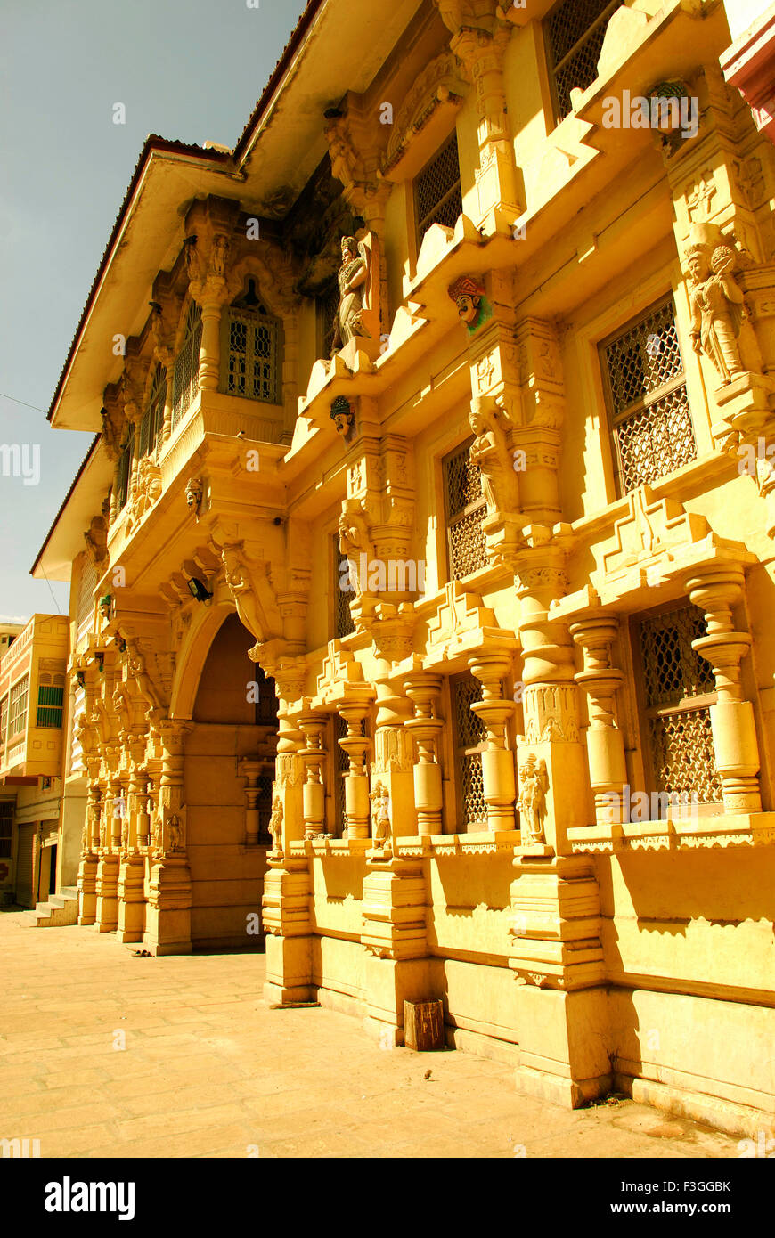 Lalji Maharaj ni Jagya, Sayla, hindu temple, Surendranagar, Gujarat, India, Asia Stock Photo