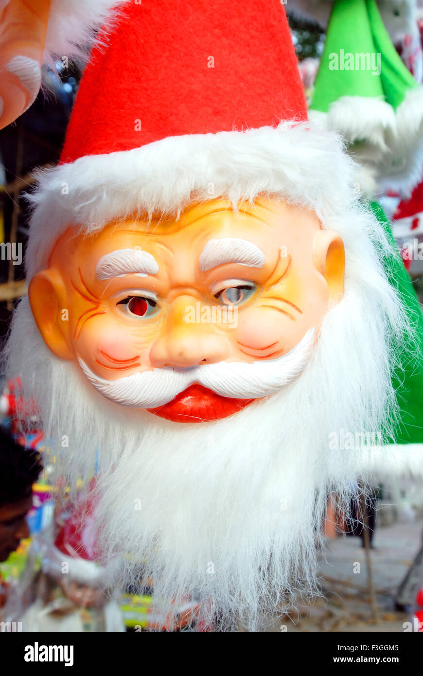 Christmas festival ; decoration ; Bombay now Mumbai ; Maharashtra ; India Stock Photo