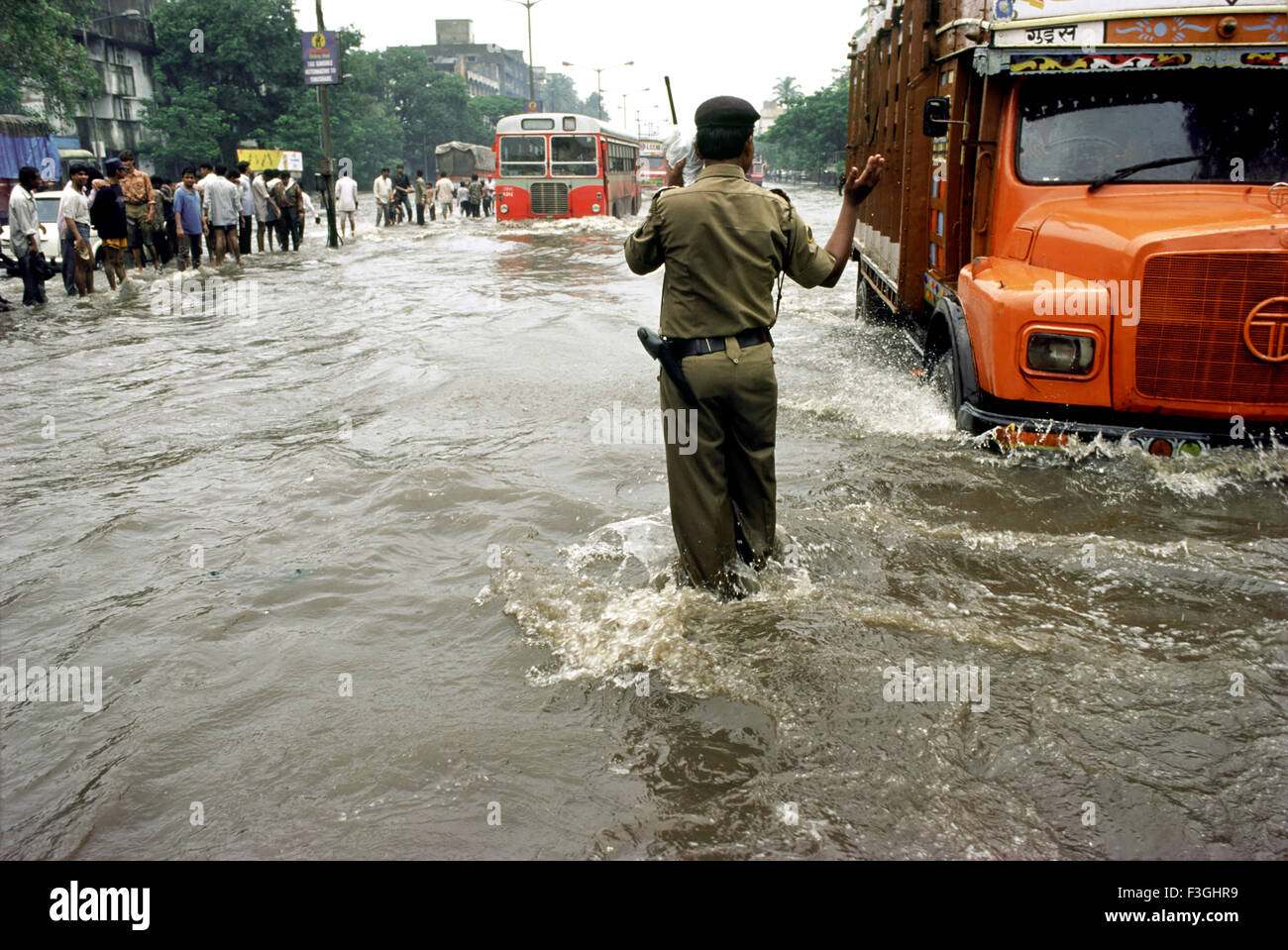 Knee deep water monsoon hi-res stock photography and images - Alamy