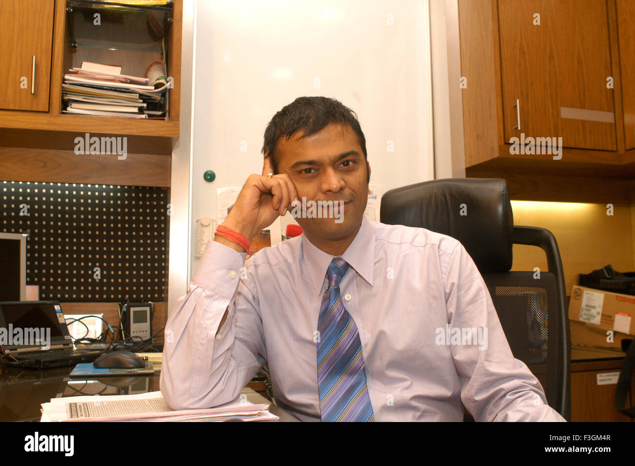 Rahul Saraf of Forum Projects Ltd. NO MR Stock Photo