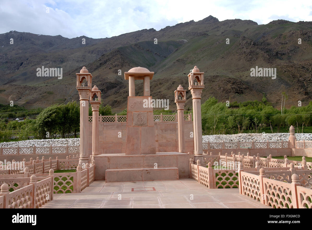 Vijaypath Kargil war memorial at Kargil Ladakh Jammu & Kashmir India Stock Photo