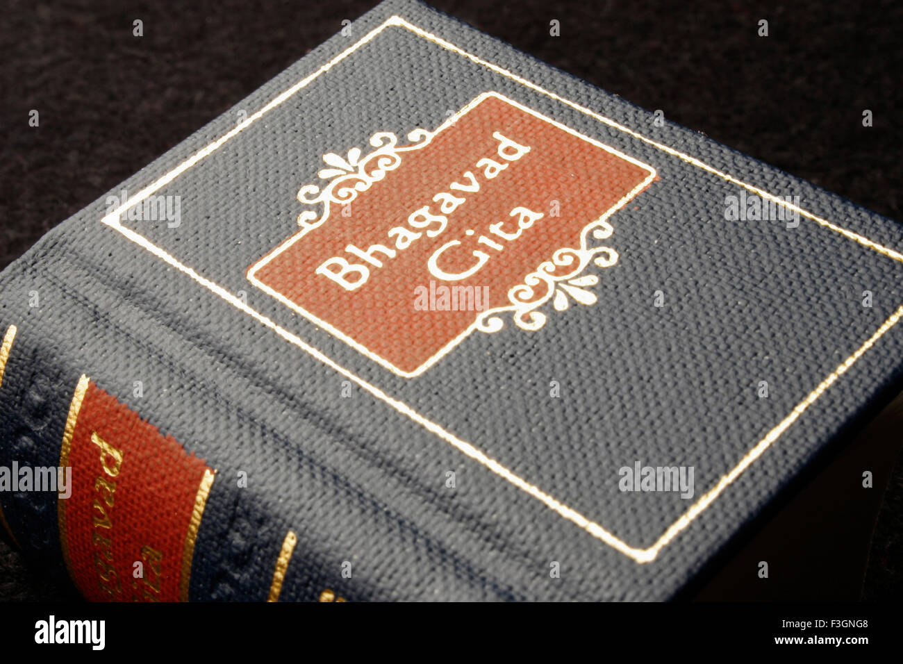 Indian sacred and epic book Bhagvad Gita in miniature form ; India ...