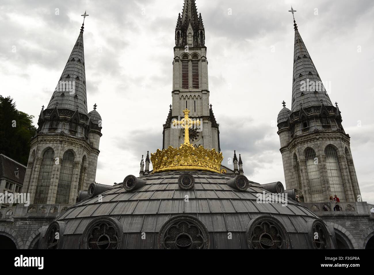 Lourdes, Shrine and Sanctuary in the HautesPyrénées Stock Photo Alamy