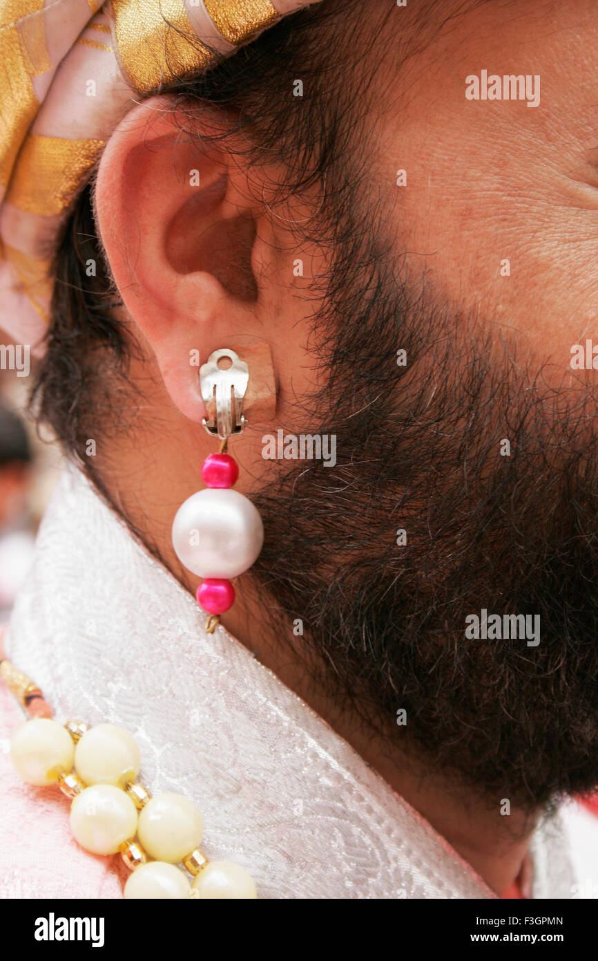 Male drop shop earrings